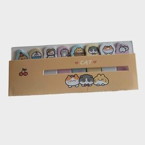 Cat Sticky Tabs Pagemarkers